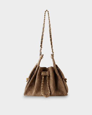 Bolso tipo cartera de ante sintético RIZANA
