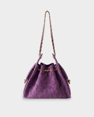 Bolso tipo cartera de ante sintético RIZANA