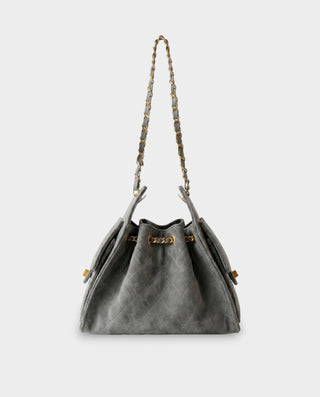 Bolso tipo cartera de ante sintético RIZANA