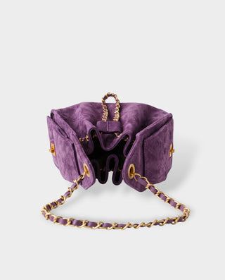 Bolso tipo cartera de ante sintético RIZANA