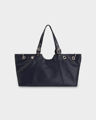 Bolso tipo cartera de ante sintético RIZANA