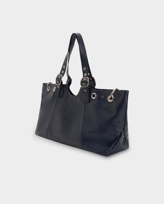 Bolso tipo cartera de ante sintético RIZANA