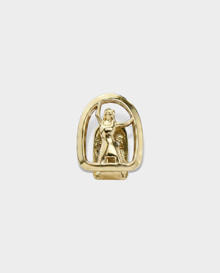 Plated Sculpted Figure Tooth Grill
