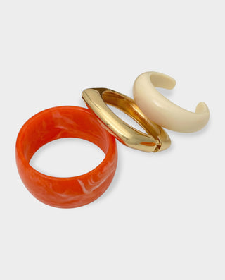 3-Piece Bangle Bracelet Set