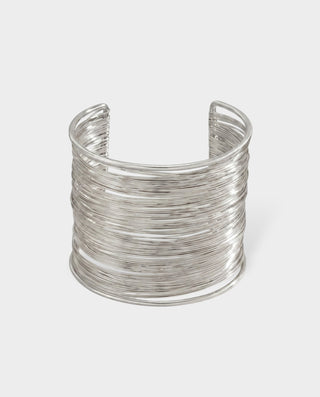 Multi Layered Wire Cuff Bracelet