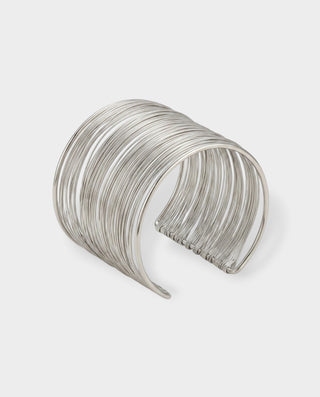 Multi Layered Wire Cuff Bracelet