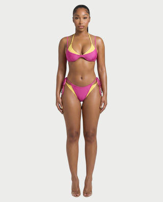 LUXA Colorblock Bikini Set