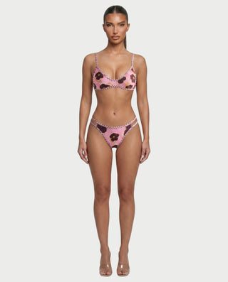 FENA Two-piece Strappy Floral Bikini Set