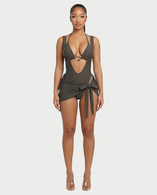 Bikini de cadena de leopardo LYDIA