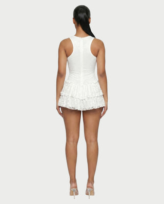 Vestido mini de vendaje AQUINO