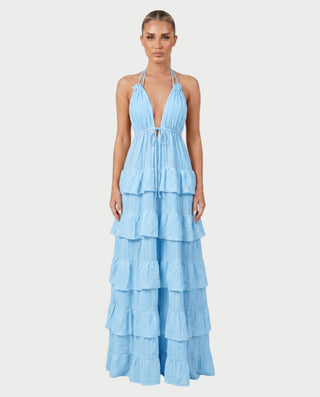 Vestido mini de vendaje AQUINO