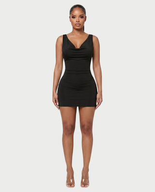 Vestido mini de vendaje AQUINO
