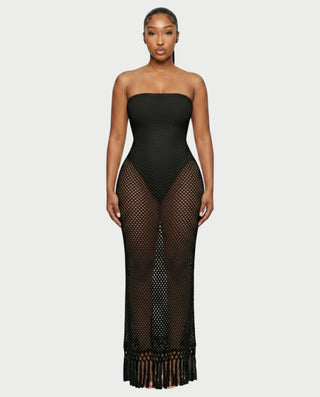 Vestido mini de vendaje AQUINO