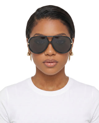 Retro Oversized Aviator Sunglasses