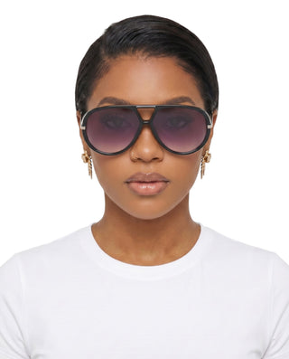 Retro Oversized Aviator Sunglasses