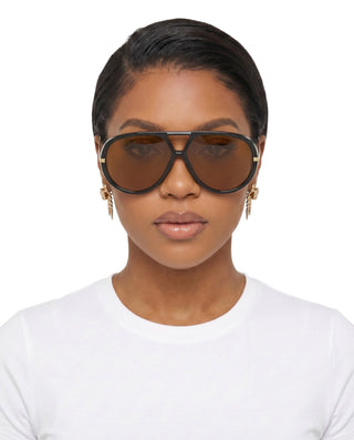 Retro Oversized Aviator Sunglasses
