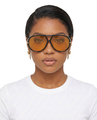 Retro Oversized Aviator Sunglasses