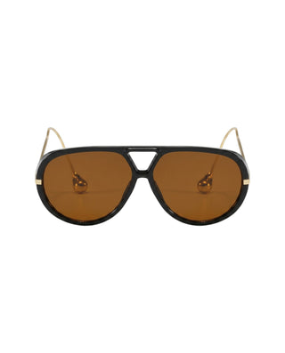 Retro Oversized Aviator Sunglasses