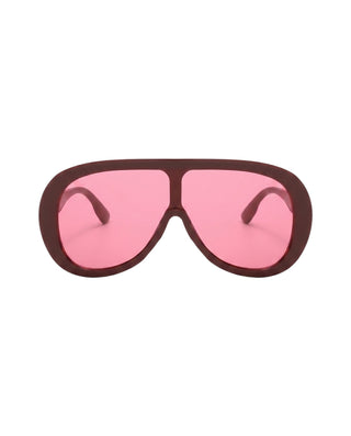 Oversized Shield Sunglasses
