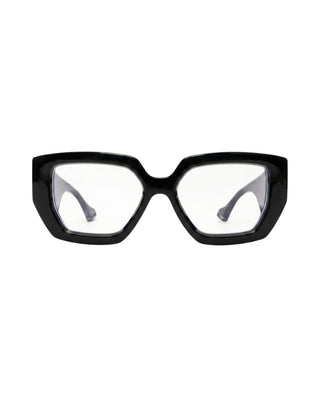 Retro Clear Lens Oversized Sunglasses