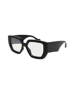 Retro Clear Lens Oversized Sunglasses