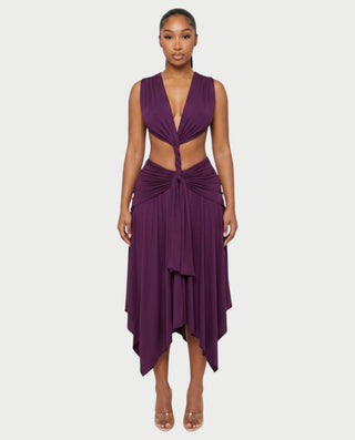 Vestido mini de vendaje AQUINO