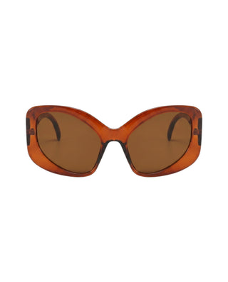 Oversized Retro Cat-Eye Sunglasses