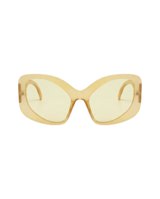 Oversized Retro Cat-Eye Sunglasses