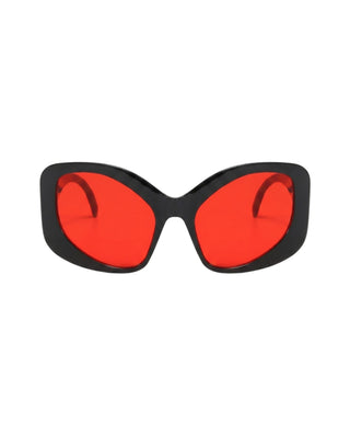 Oversized Retro Cat-Eye Sunglasses