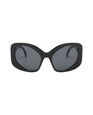 Oversized Retro Cat-Eye Sunglasses