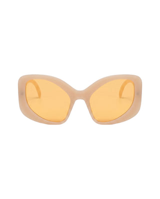 Oversized Retro Cat-Eye Sunglasses