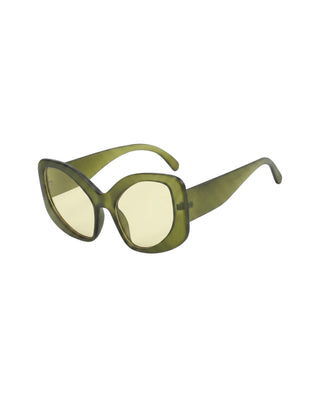 Oversized Retro Cat-Eye Sunglasses