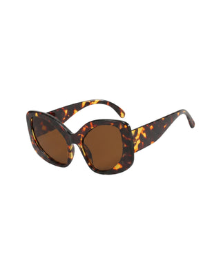 Oversized Retro Cat-Eye Sunglasses