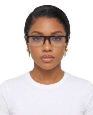 Gafas de sol extragrandes sin montura YORAYA Shield