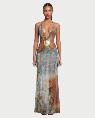 MARINA Cutout Maxi Dress