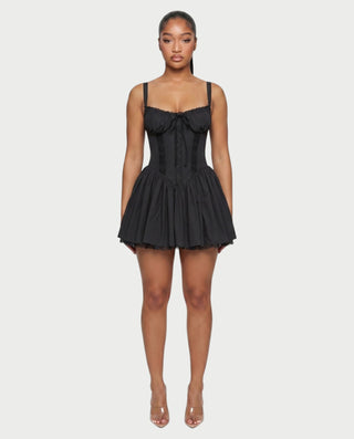 Vestido mini de vendaje AQUINO