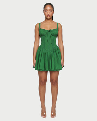 Vestido mini de vendaje AQUINO