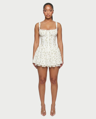 Vestido mini de vendaje AQUINO