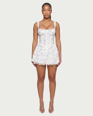 Vestido mini de vendaje AQUINO