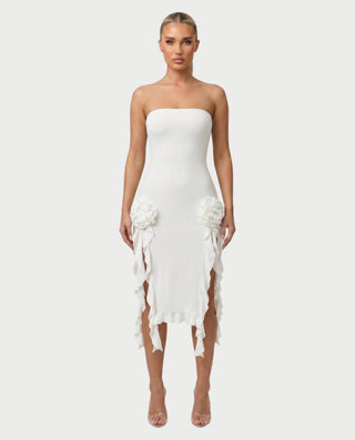Vestido mini de vendaje AQUINO