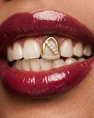 Sparkling Geometric Tooth Grill