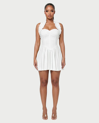 Vestido mini de vendaje AQUINO