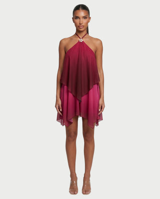 Vestido mini de vendaje AQUINO
