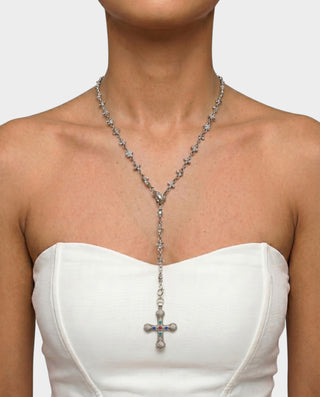 Cross Link Chain Necklace