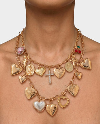 Collar con dije de dos piezas VITA
