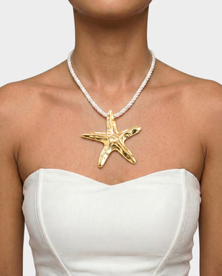 Starfish Rope Necklace