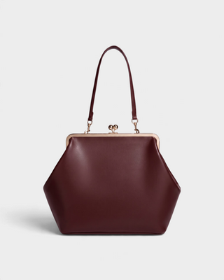 TALLY Vintage Kiss-Lock Crossbody Shoulder Bag