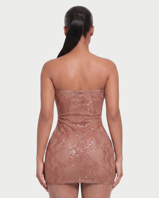 Conjunto de minivestido y medias NATASHA