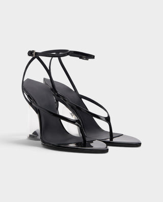 ASTER Ankle Strap Thong Wedge Sandals