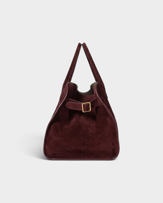 ROSALYN Oversized Suede Slouchy Shoulder Tote Bag